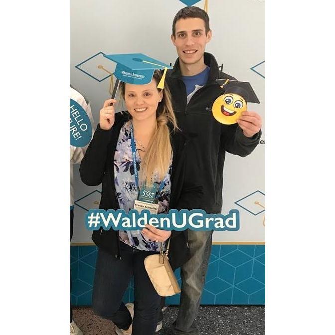Graduating with my Master's degree