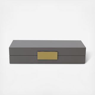 Lacquered Gold Hinge Jewelry Box