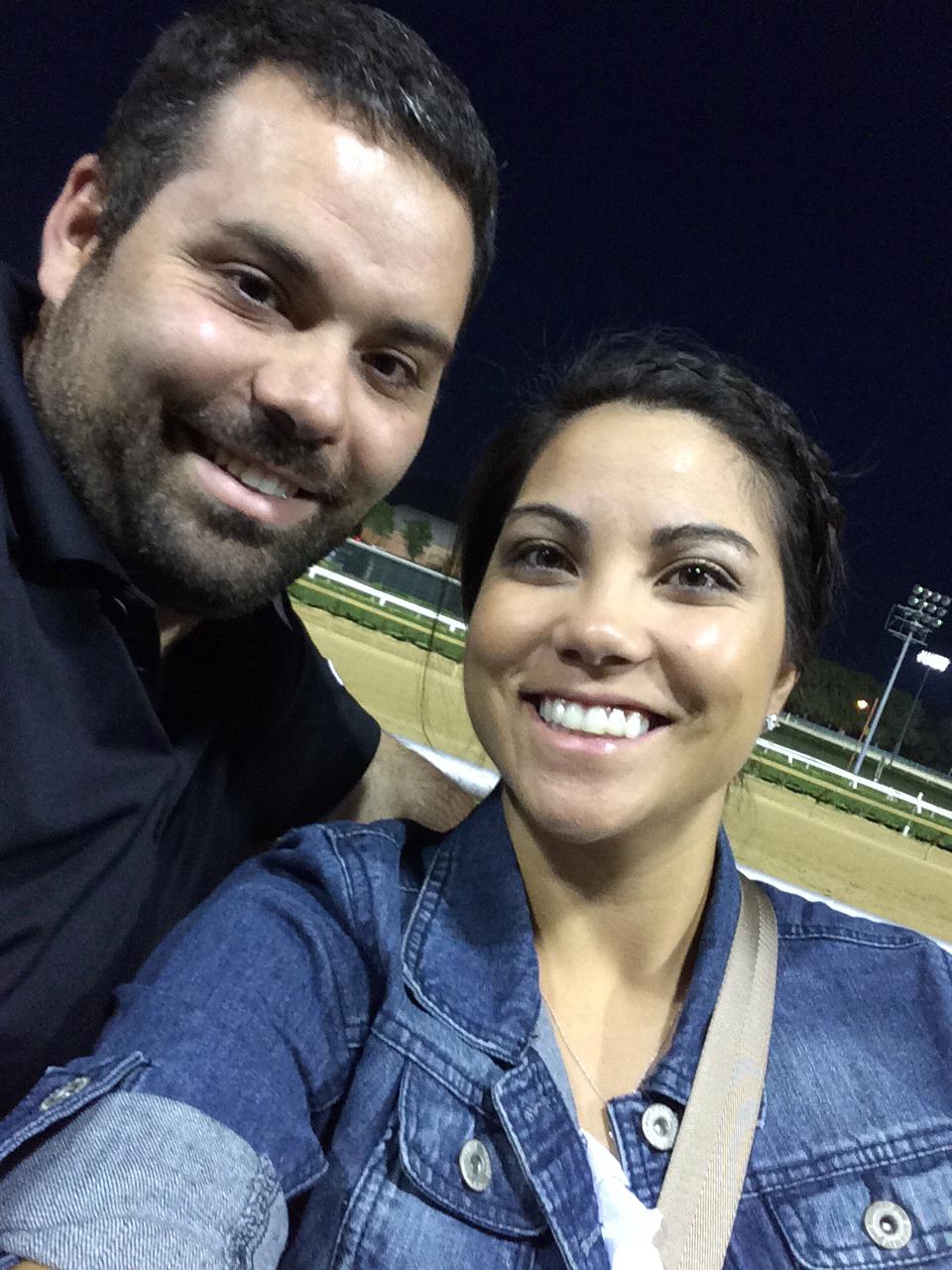 1st time at the horse track