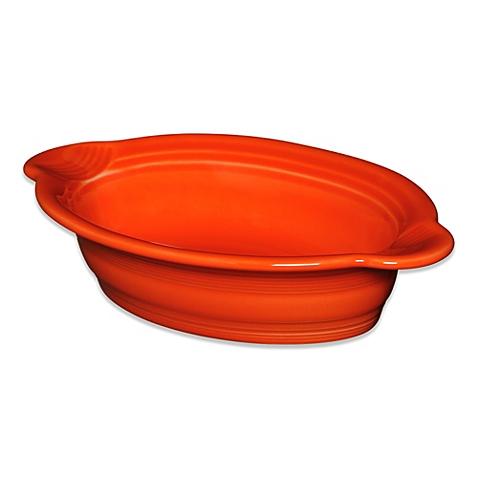 Fiesta® Oval Individual Casserole Dish in Poppy