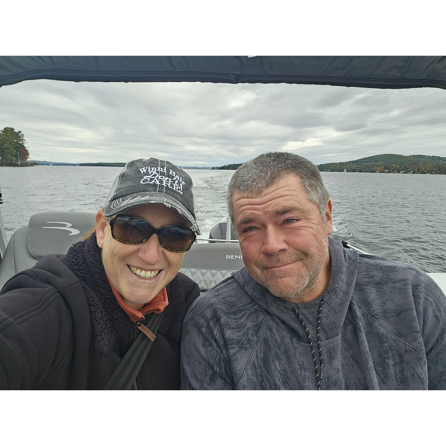 We share a love of the Lake and boating. Also quite special because it's the Lake that brought me here and brought me to Michael.