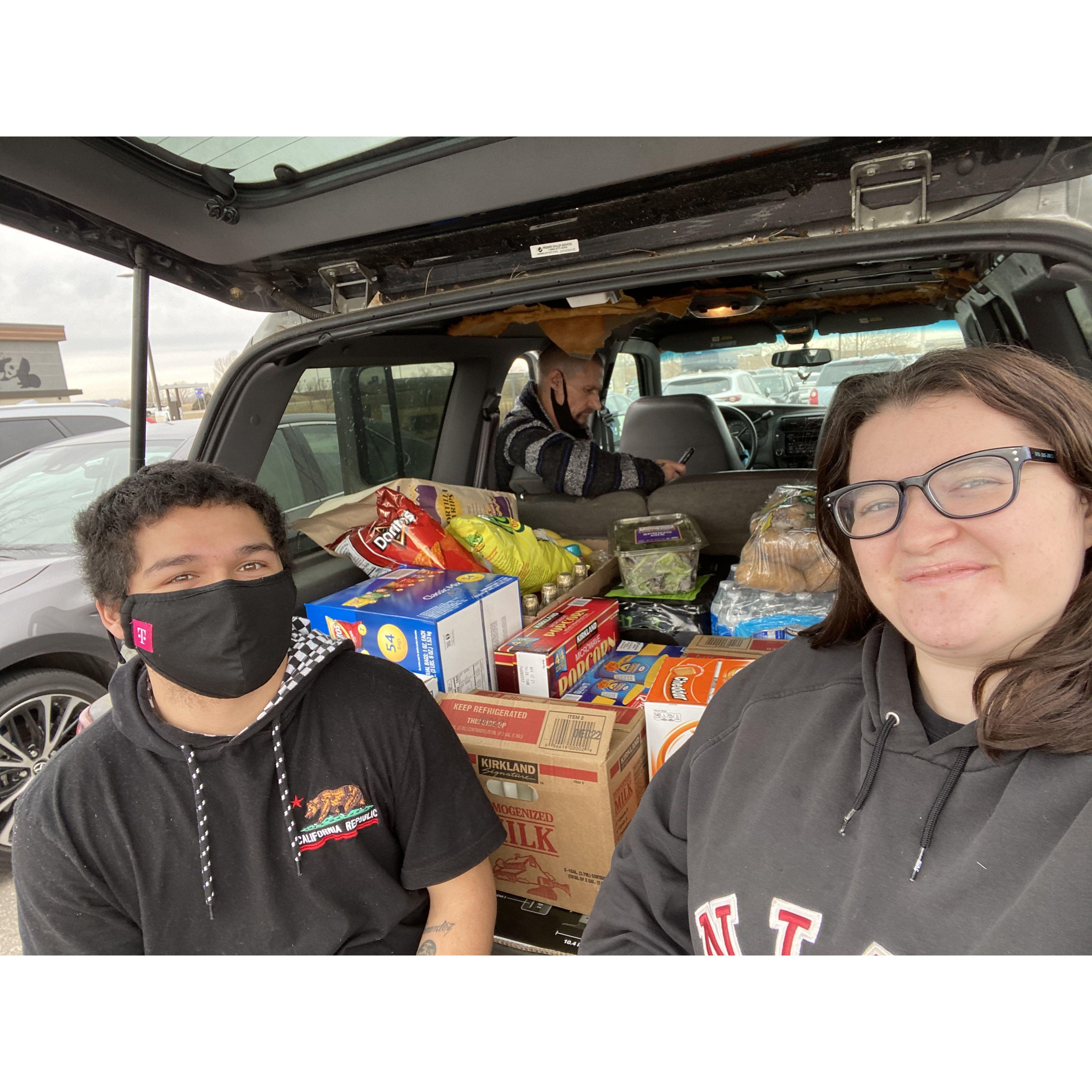 First Costco trip 2020