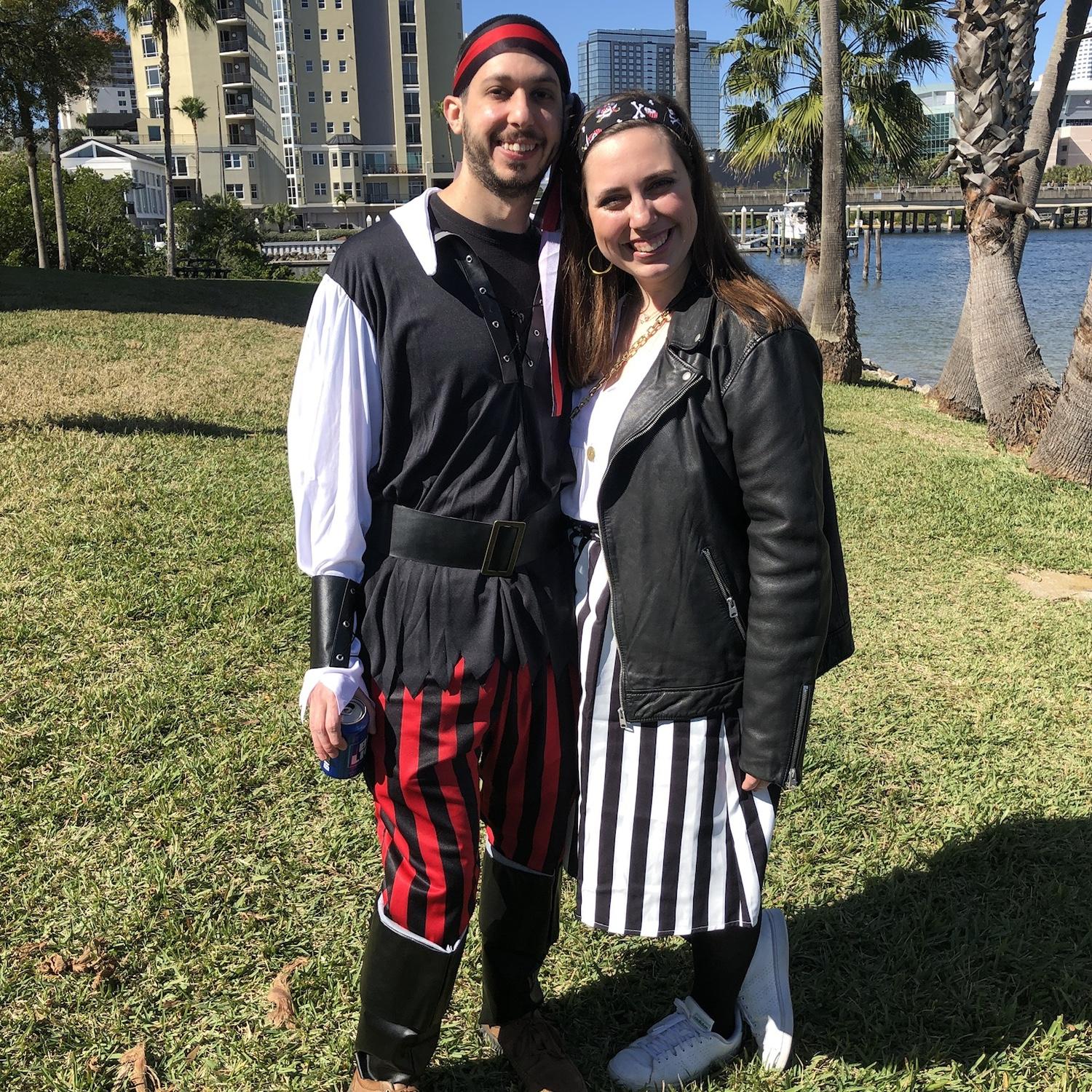 📍Channeling our inner pirates at Gasparilla in Tampa