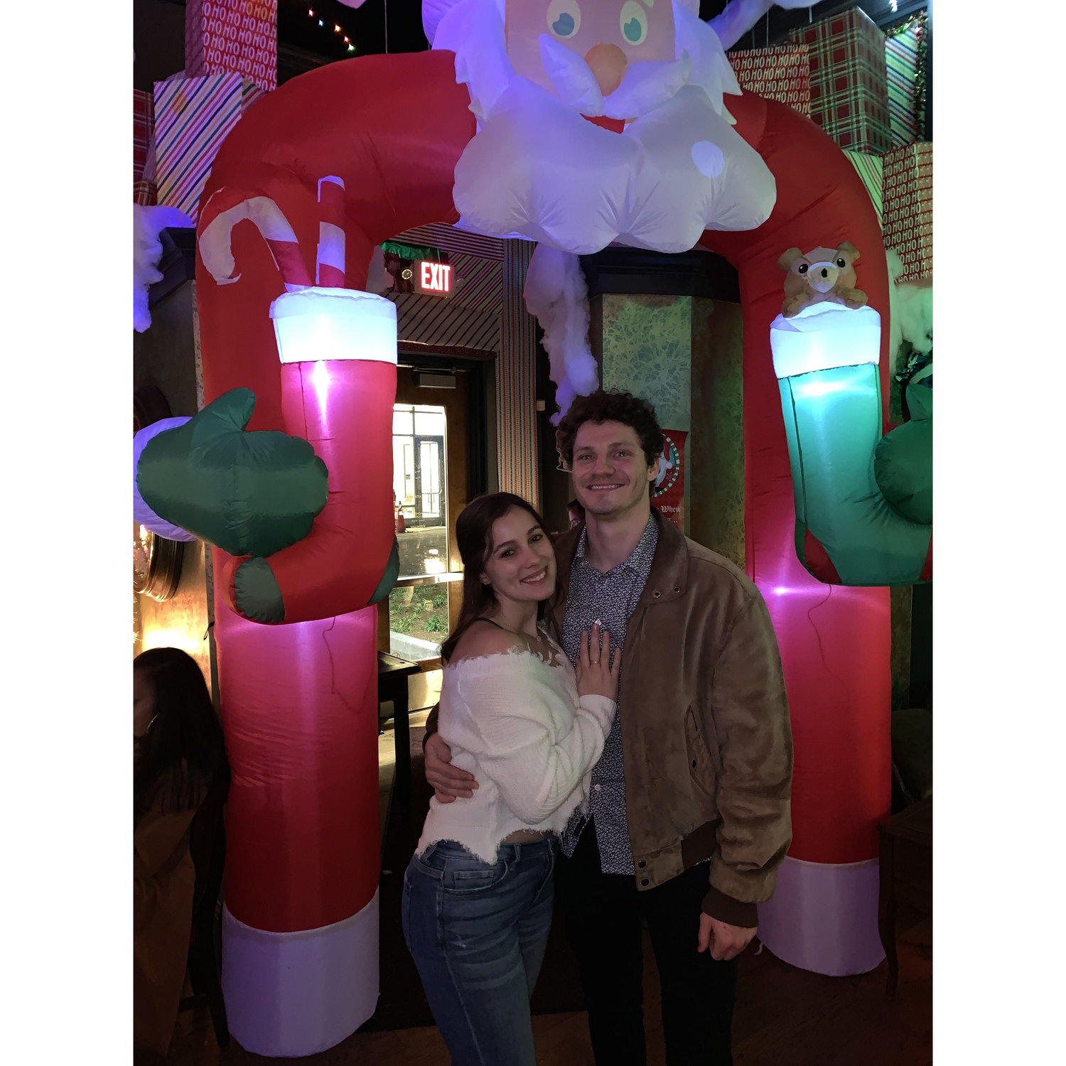 One of our first official Instagram photos together!