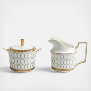 Renaissance Grey Sugar & Creamer Set