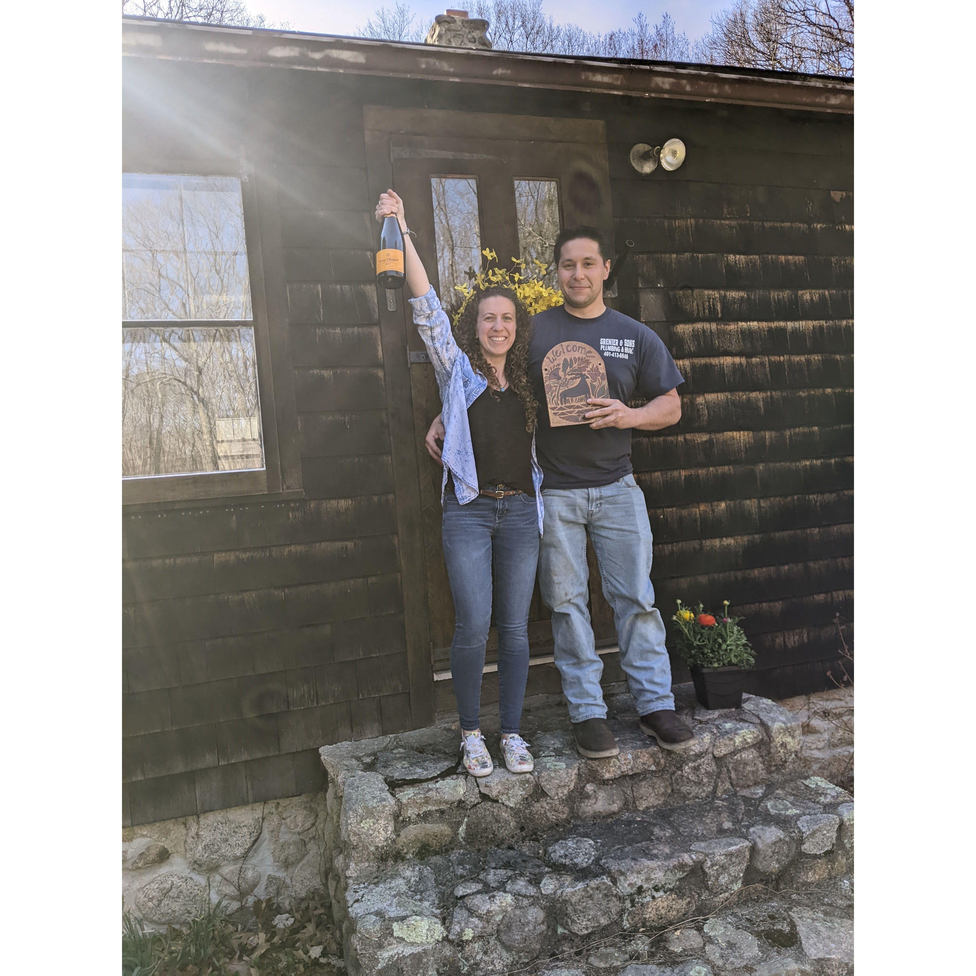 Officially homeowners • 
April 2023