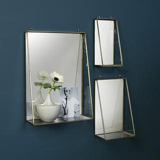 Monroe Mirror with Shelf