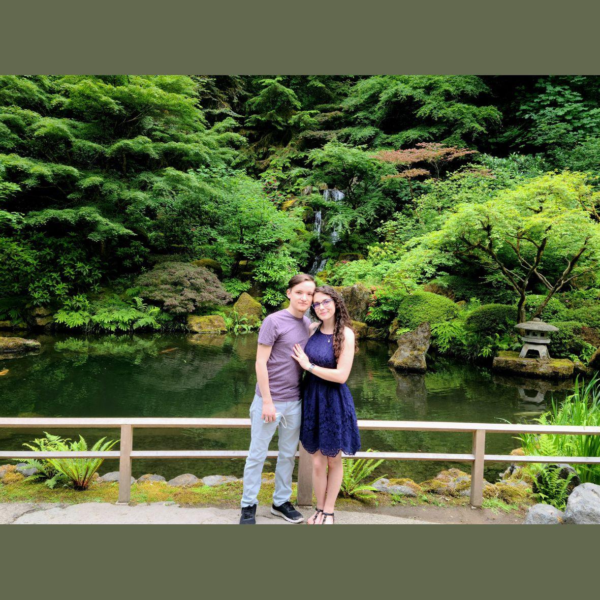 Japanese Gardens in Portland.