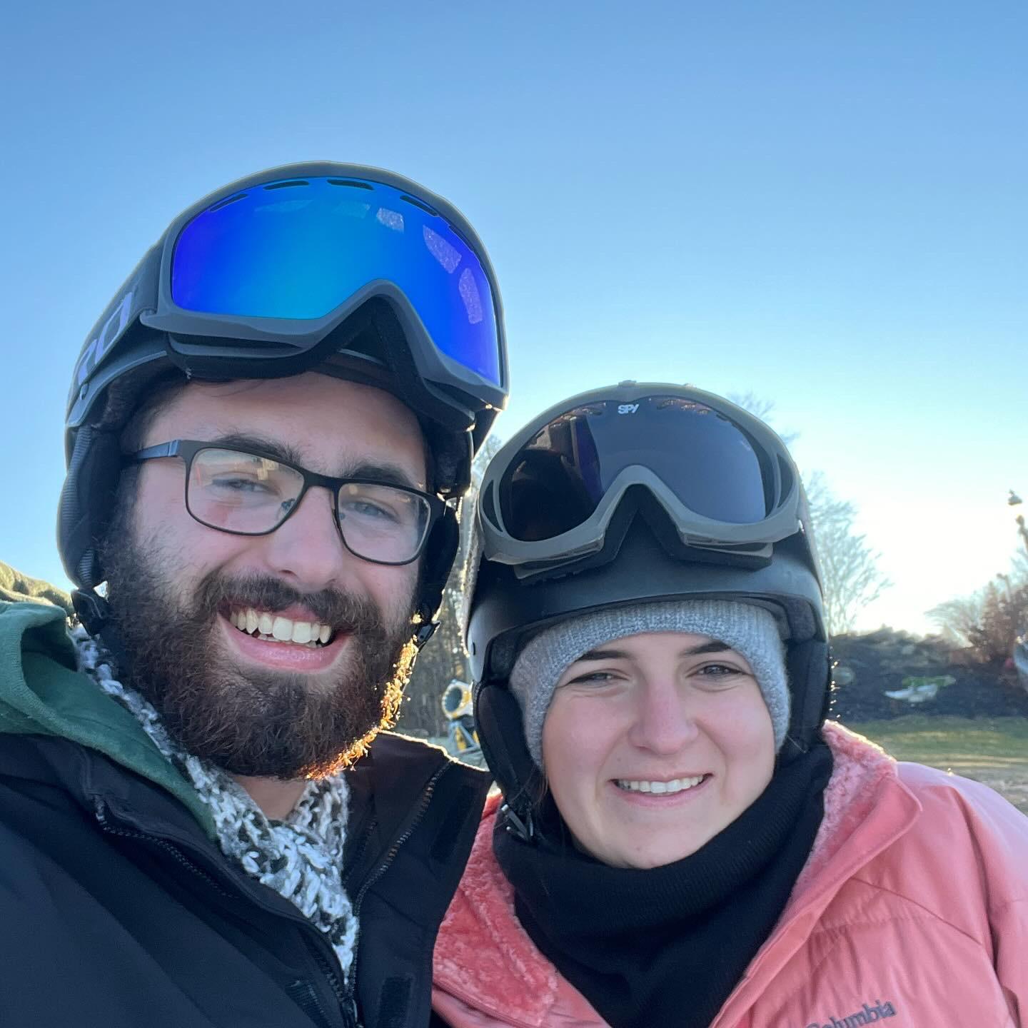 Skiing at Blue Mountain, PA, Jan 2024