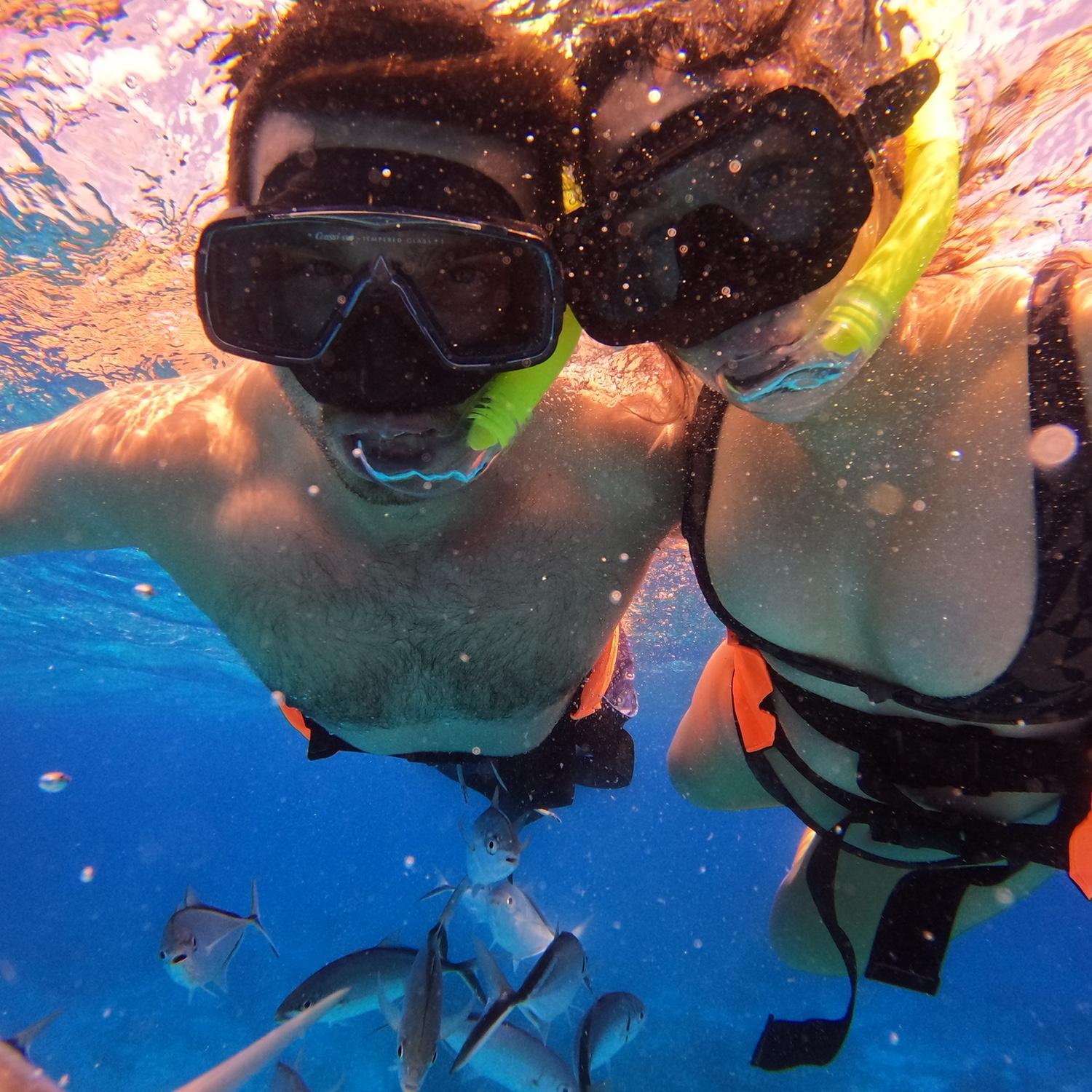 Snorkeling in Cancun