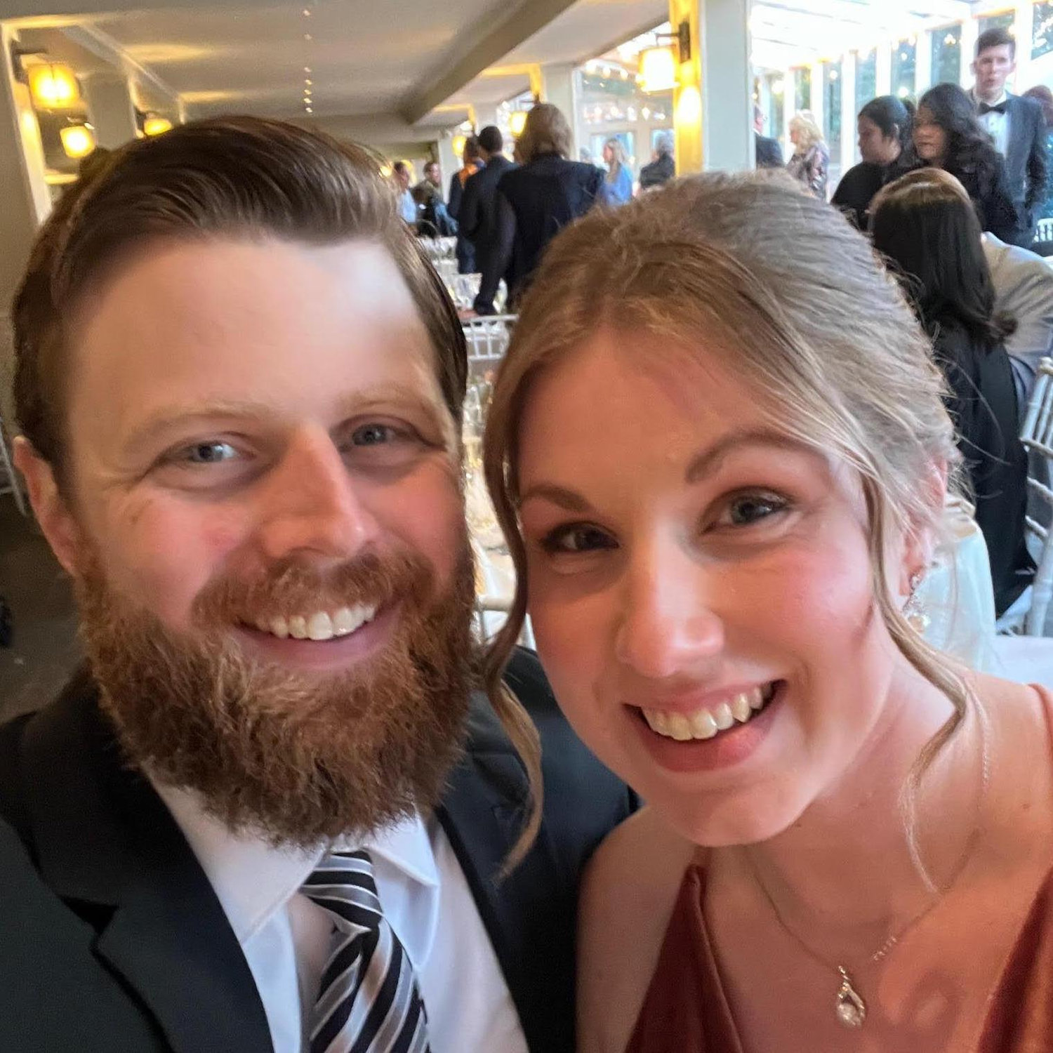 In October 2024, we got to celebrate the wedding of Colleen's maid of honor, Emma!