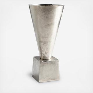 Raw Nickel Mega Vase