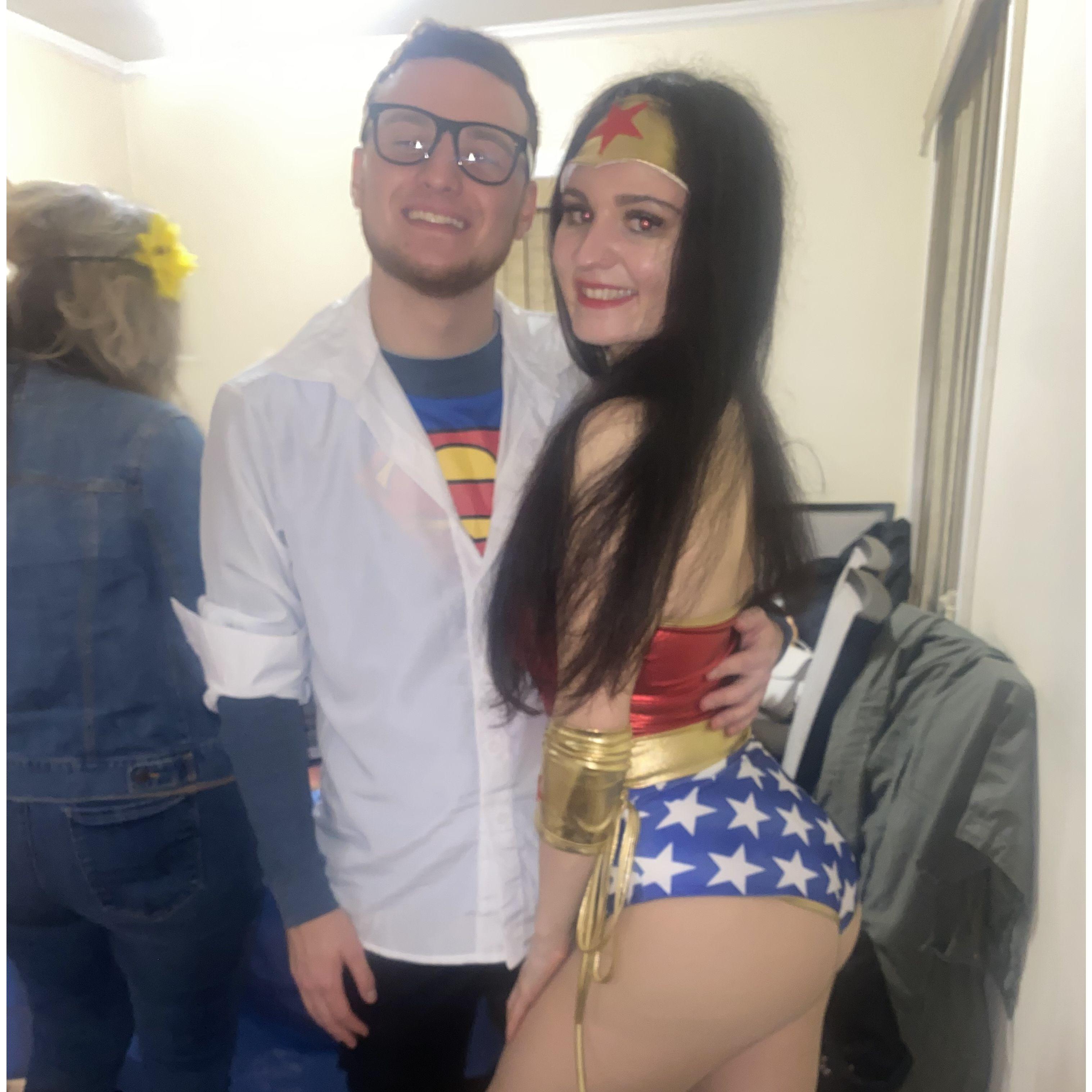 Clark Kent & Wonder Woman