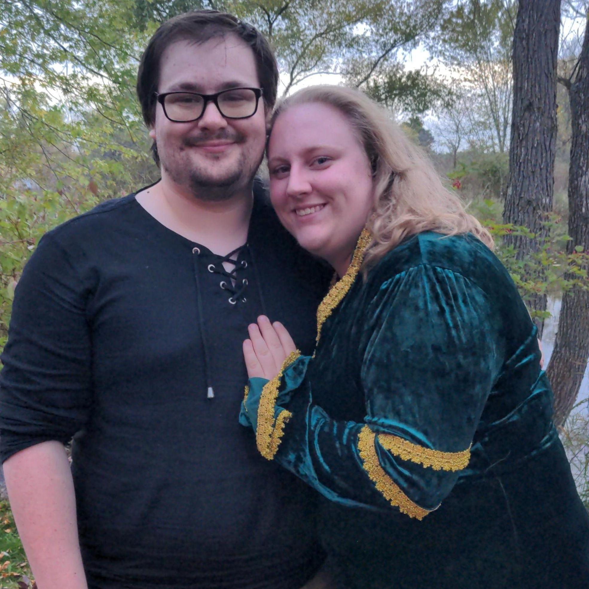 Celebrating Megan's Cousins wedding, 2021
