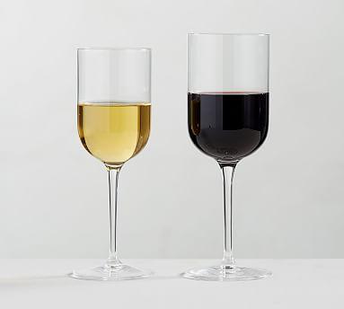 Luigi Bormioli Sublime Wine Glasses, Set of 4-red
