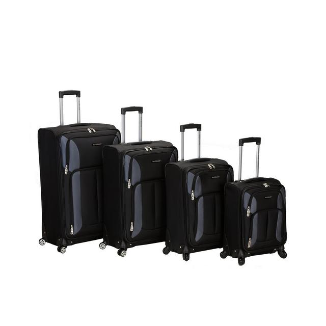 Rockland Impact 4-Pc. Softside Luggage Set