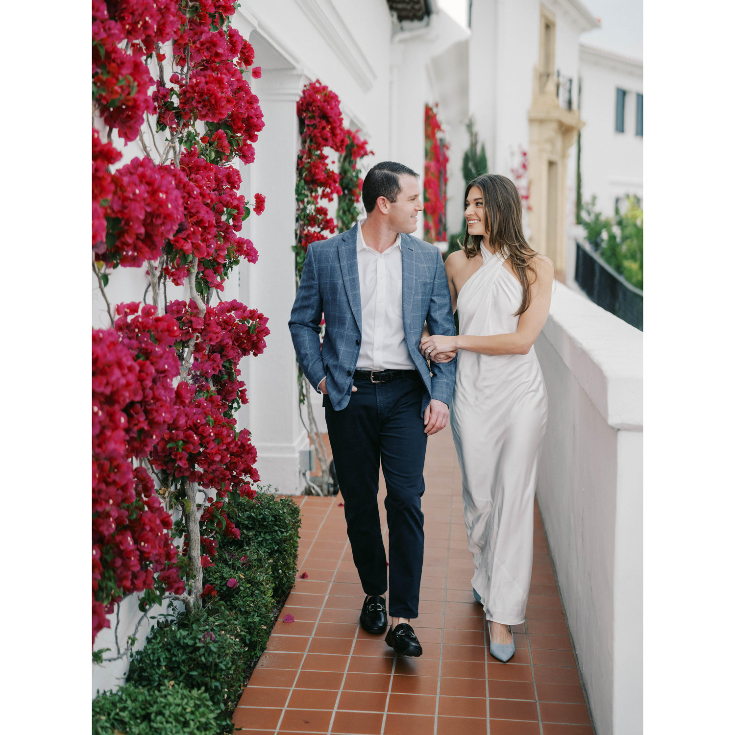 March 12, 2024- Our engagement photos at the Wrigley Mansion
