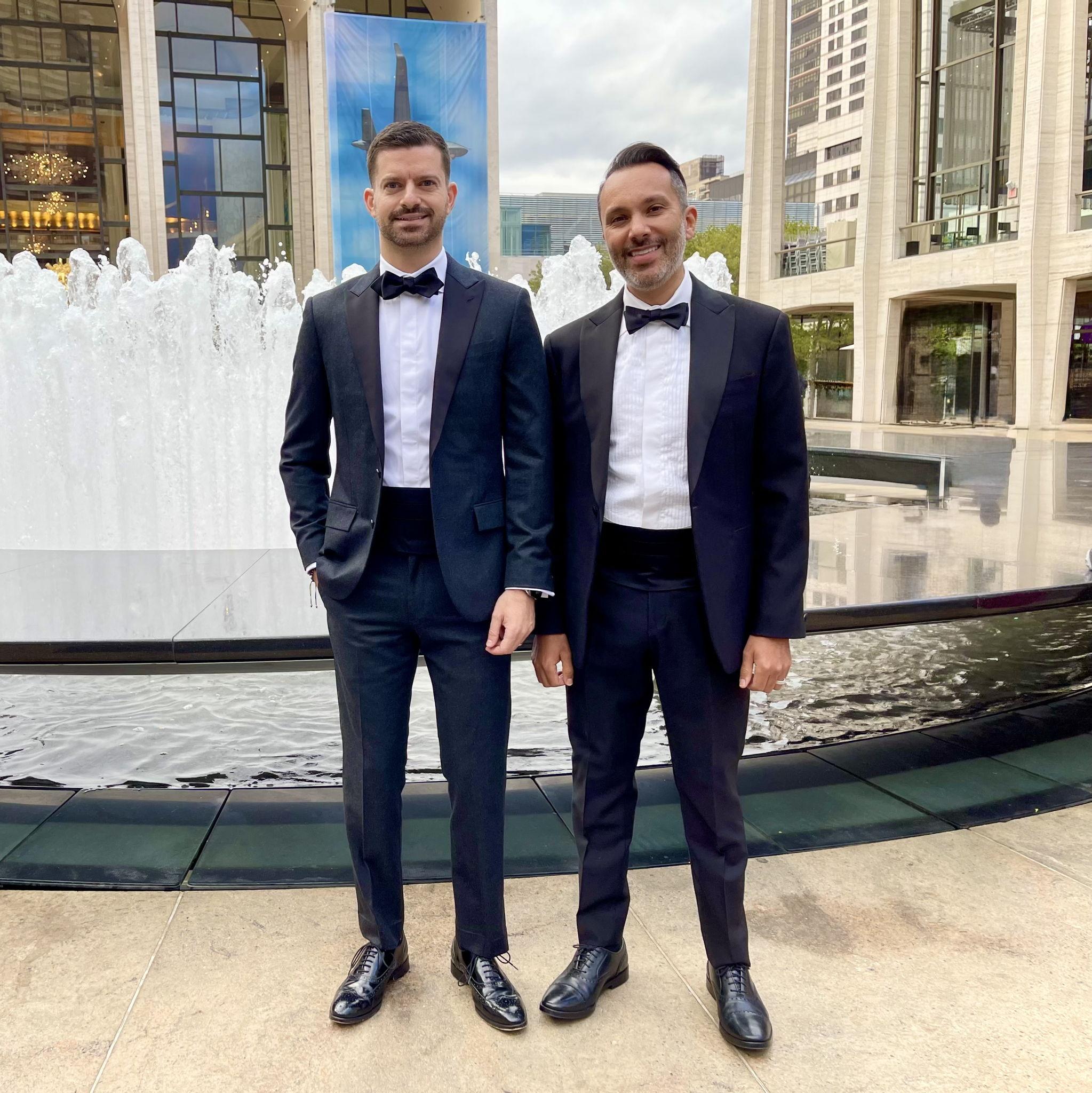 Opera night at Lincoln Center