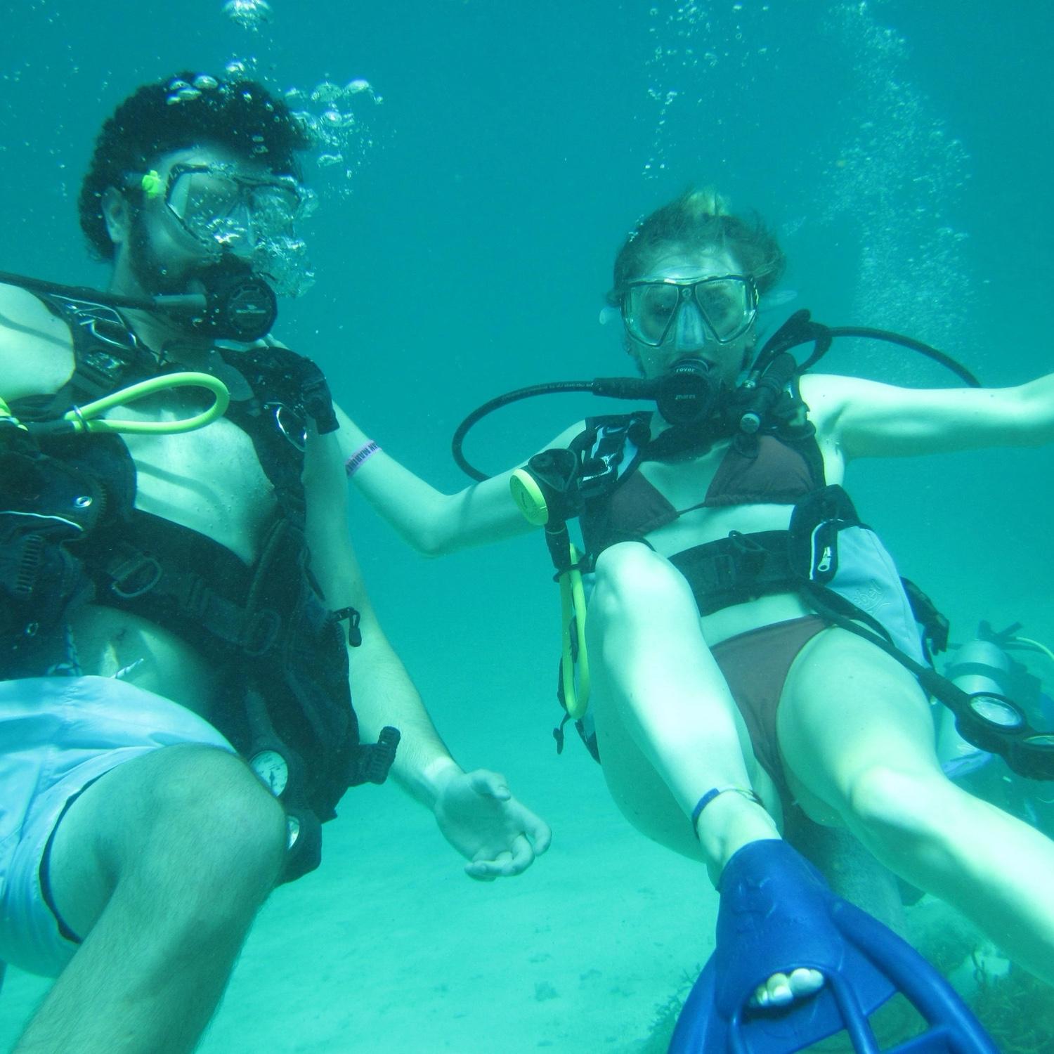 One of many Scuba trips!
