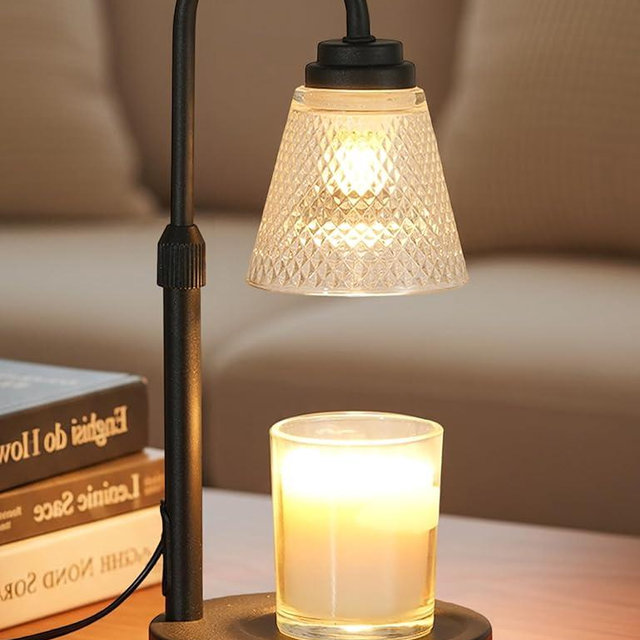 QUTADI Candle Warmer Lamp with Timer Dimmer, Birthday Gifts for Mom Women Friend Sister, House Warming Gifts, Wax Melt Warmer, Office Apartment Dorm Room Home Decor