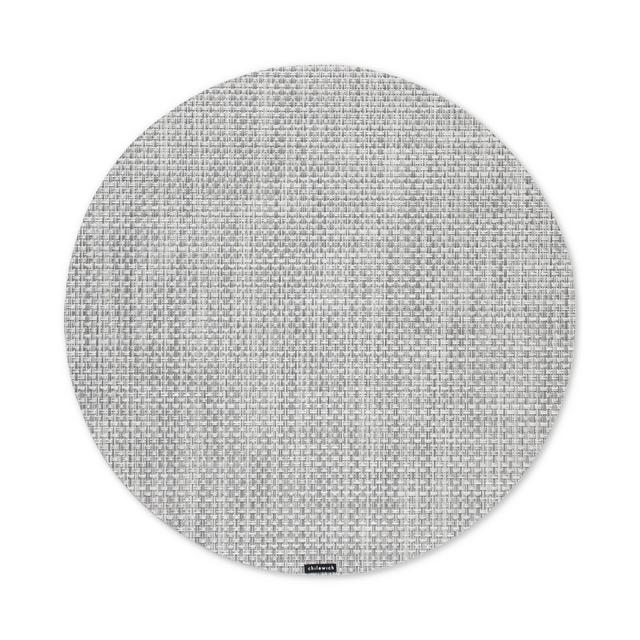 Chilewich Basketweave Woven Vinyl Round Placemat