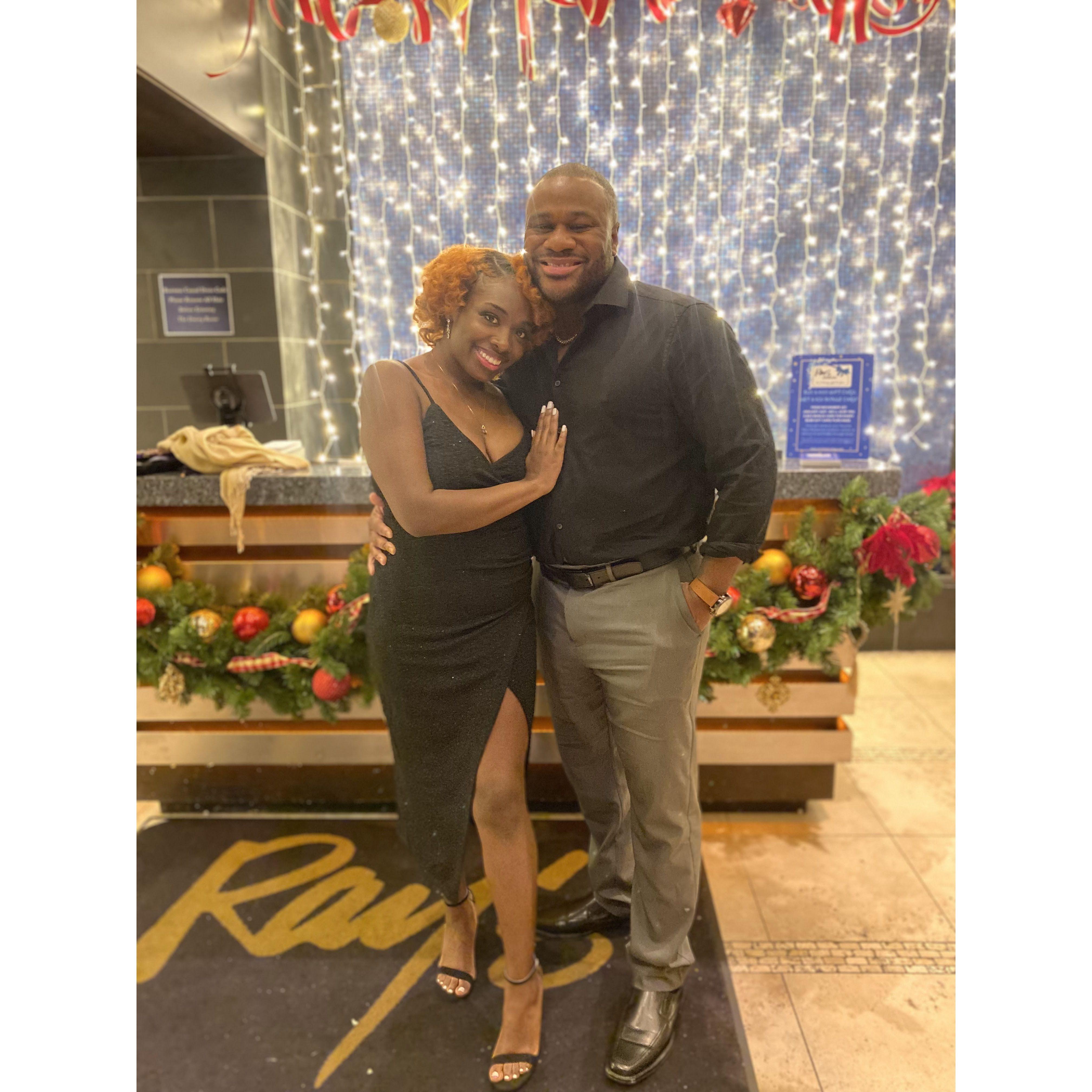 We said "I Love You" that night at Rays on the River