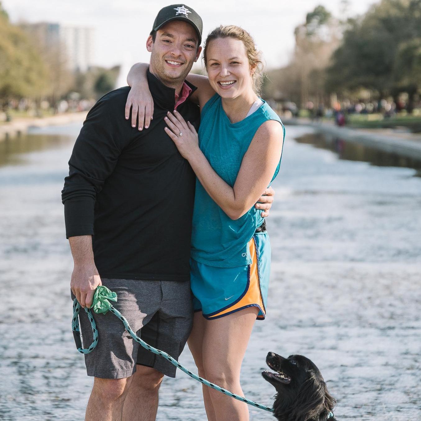 Engaged and Sabelle got to be a part of it!