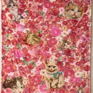 Cozy Logan Patterned Fleece Throw Blanket - Pink