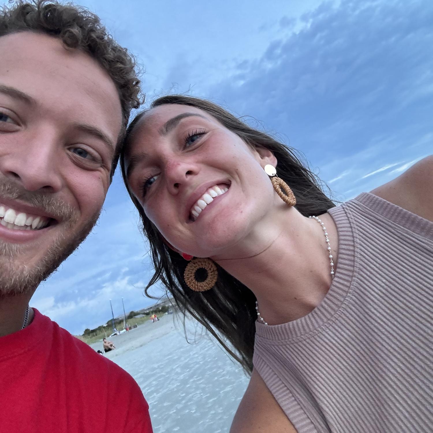 biking on the beach in Hilton Head, SC!
