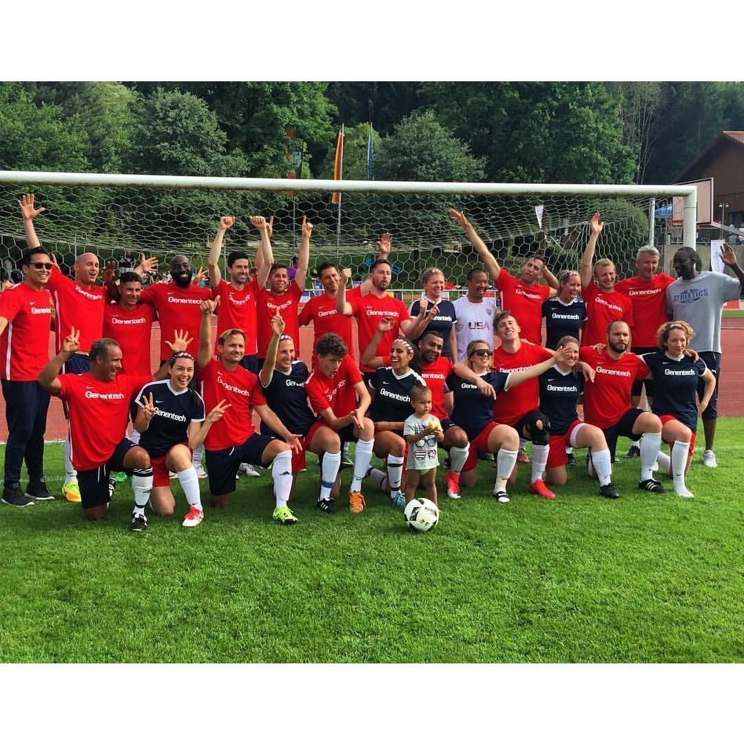 2017 - Post tournament photo with our team in Penzberg, Germany