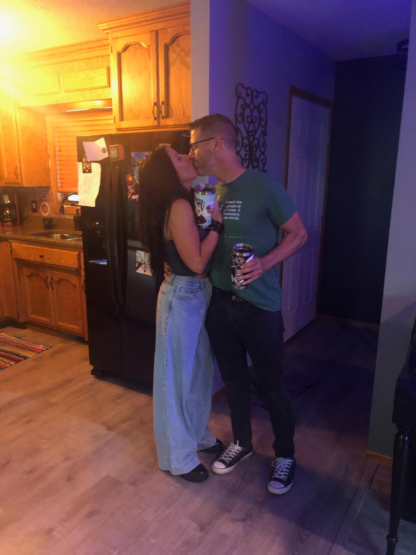 This was actually the night we got engaged! Jamie had no idea! We went to the Cory Asbury concert and right after, Kelly proposed 😁
