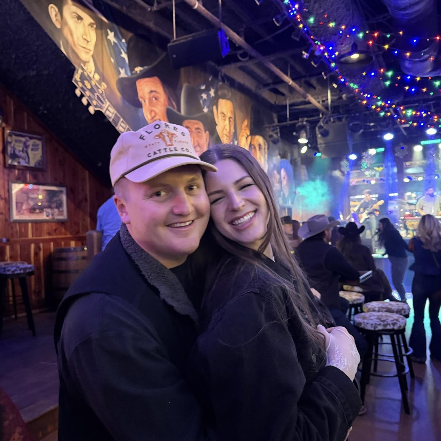Family trip to Nashville with Allison's family, 2025