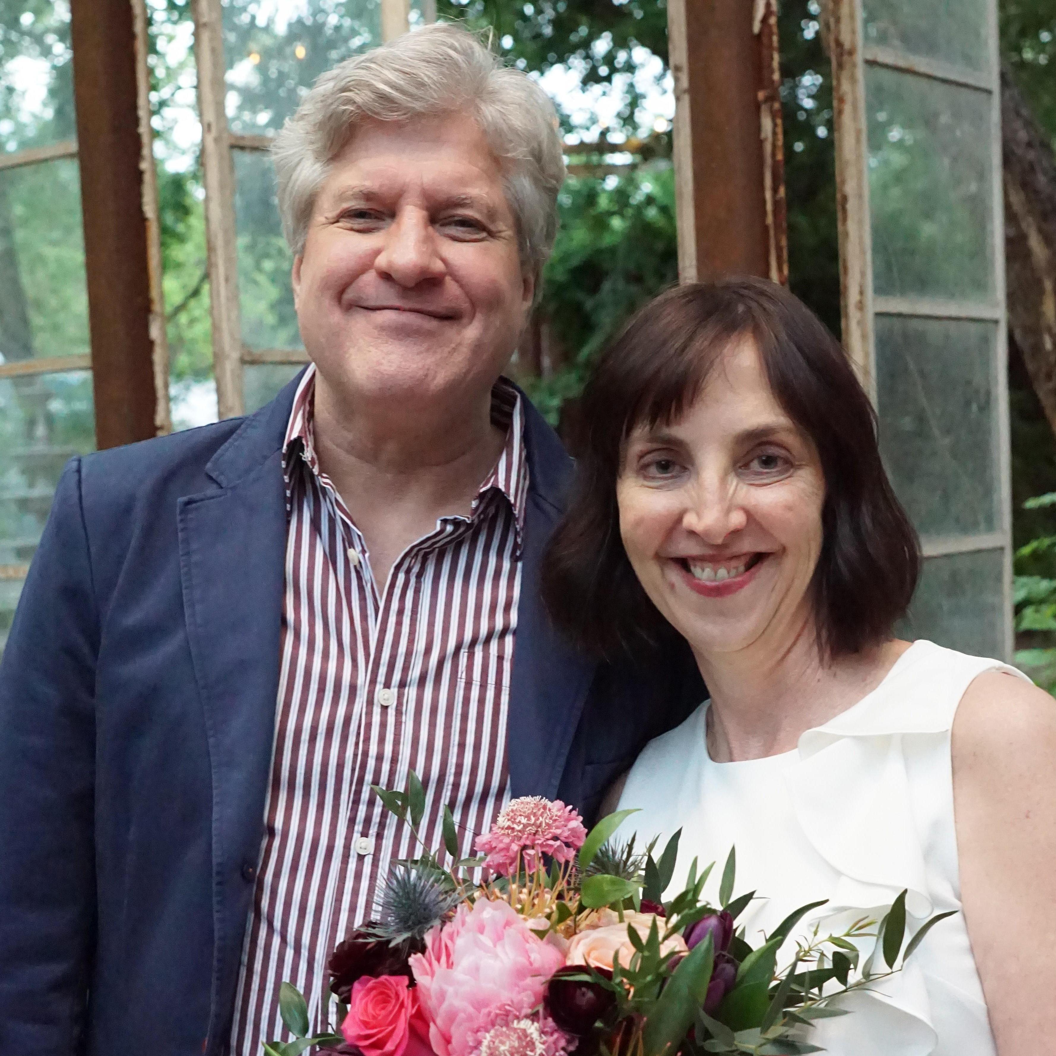 The happy couple.