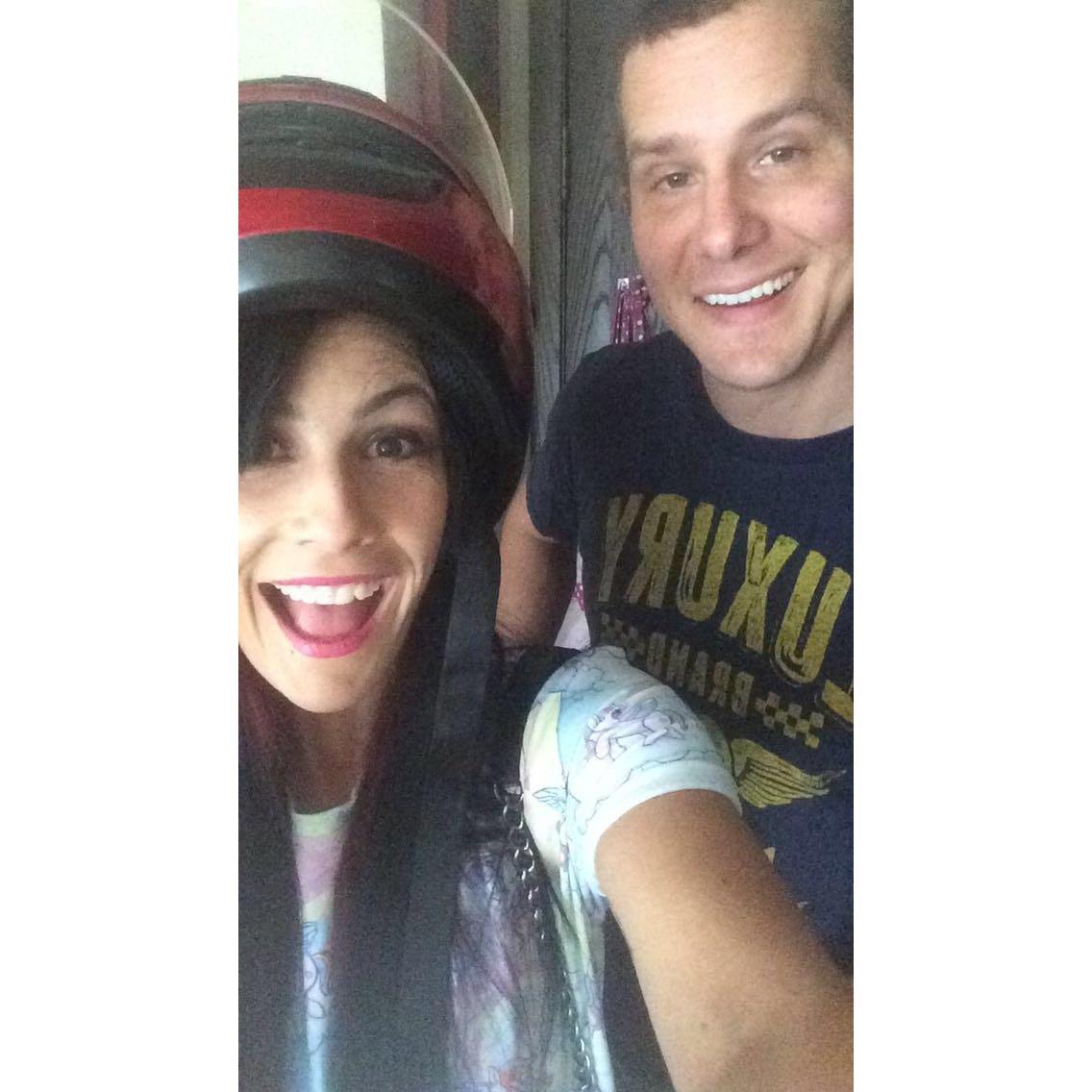 The first month that we were dating, I found a wasps nest on the patio of my apartment. This was the day Steven came over to slay the nests and take me on a lunch date to Red Robin!