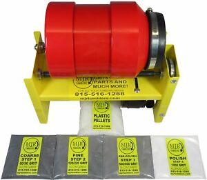 Details about 12 lb Rock Tumbler w Grit Kit MJR TUMBLERS AWARDED BEST HIGH END TUMBLER of 2019