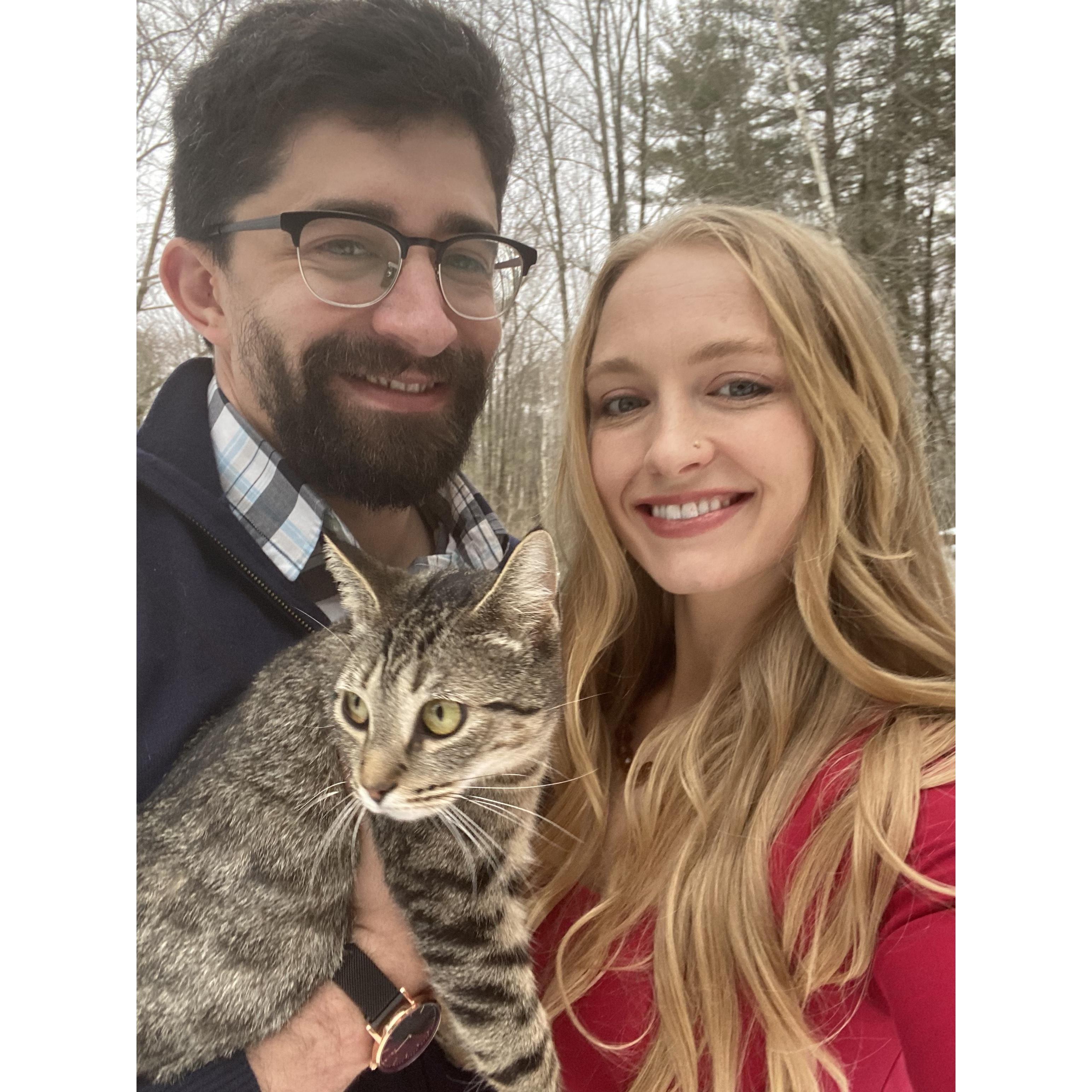 Our Little Family, Hollis, Maine: Christmas 2020