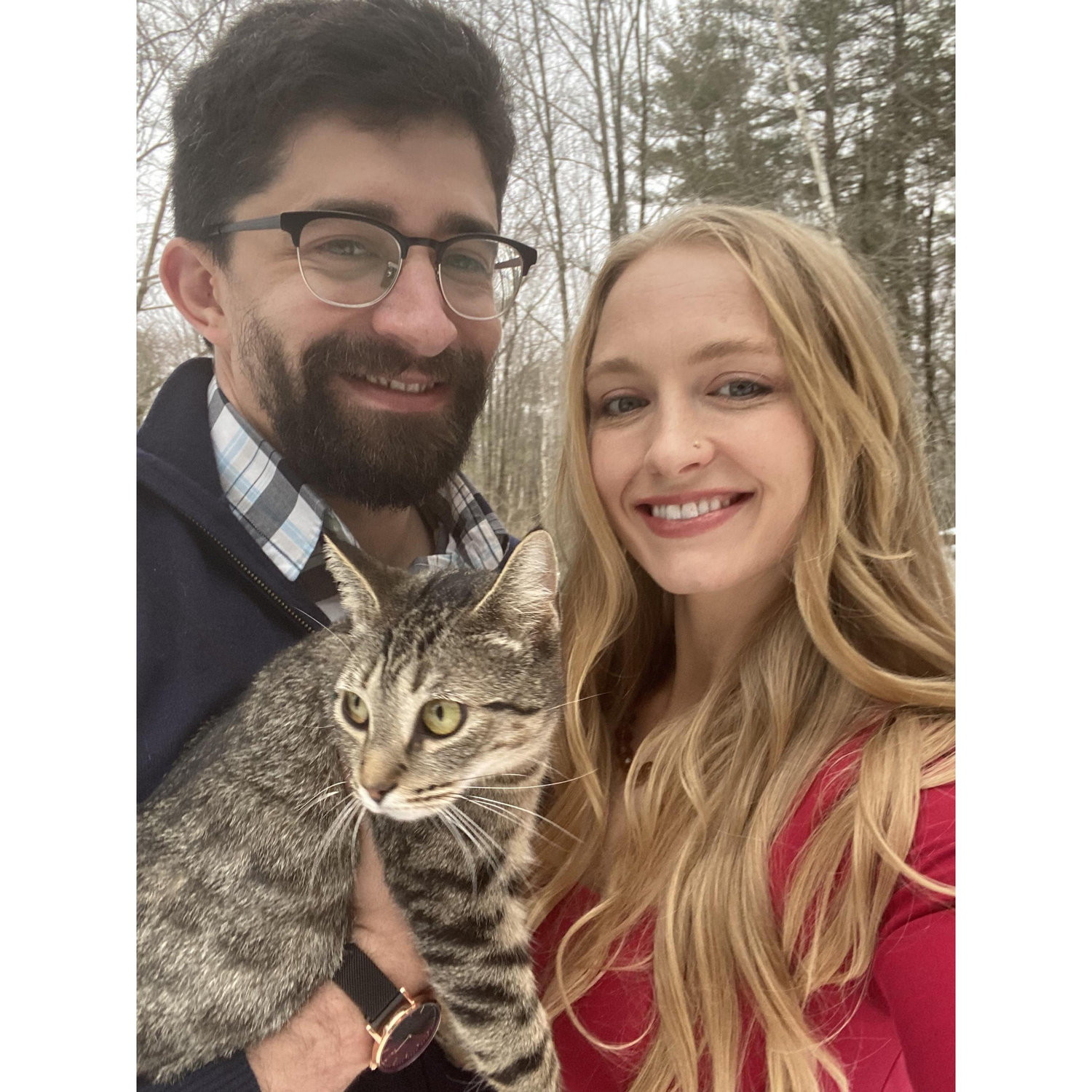 Our Little Family, Hollis, Maine: Christmas 2020