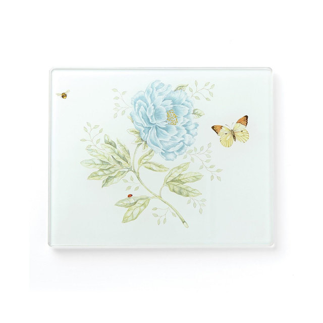 Lenox Butterfly Meadow Kitchen Small Glass Food Board, Created for Macy's