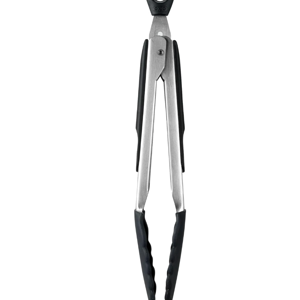 OXO Good Grips 9-Inch Tongs with Silicone Heads, Black