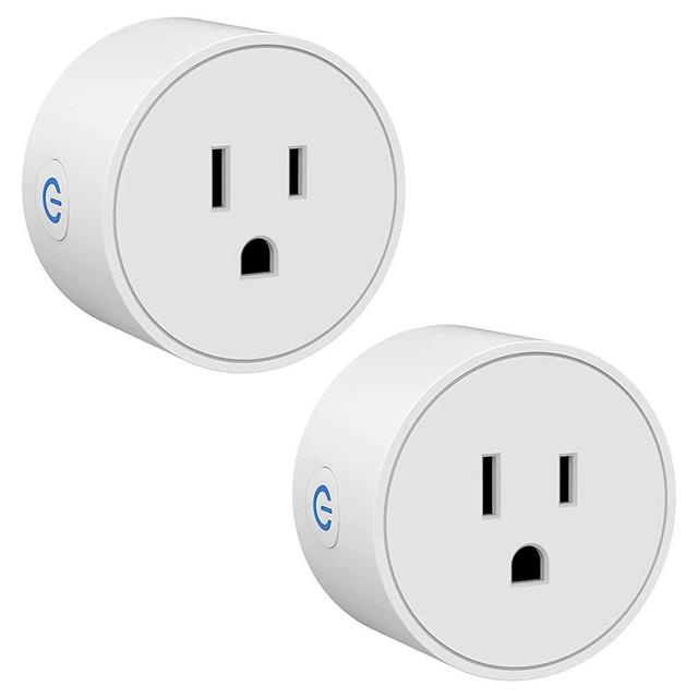 belinkon Mini WiFi Smart Plug, Wi-Fi Outlets for Smart Home with Timer Function, Remote Control from Anywhere, Works with Alexa, Google Home, Smart Life Tuya APP, ETL/FCC/Rohs Listed Socket (2 Pack)