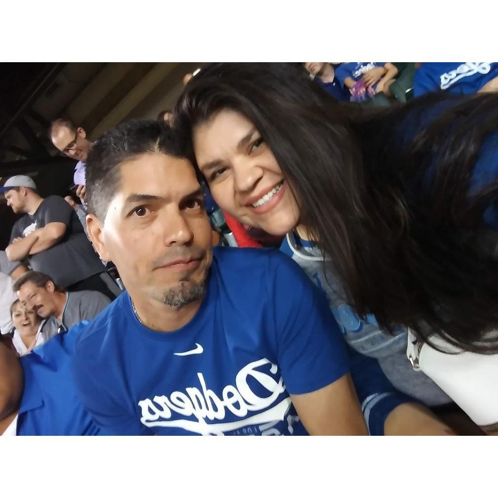 Dodger Stadium! Game time