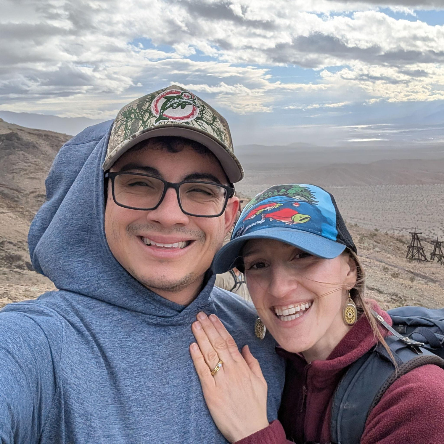 Struck gold in Death Valley.