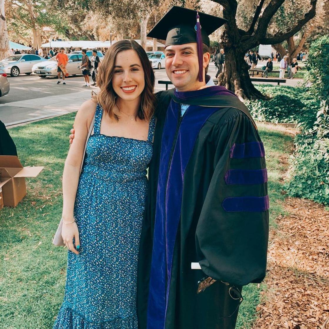 Just one of the many milestones we've shared together - Sam's graduation from law school. Proud Bruin!