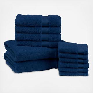 12-Piece Grand Egyptian Bath Sheet Towel Set