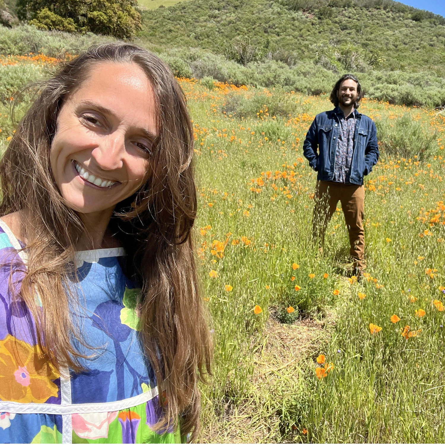 Flower finding with my sunshine