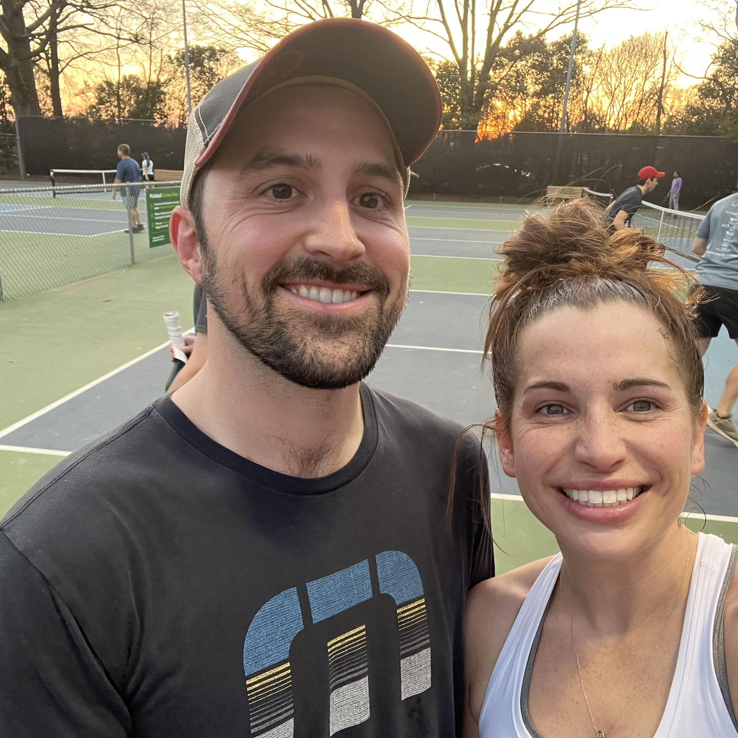 Zack plays pickleball!
