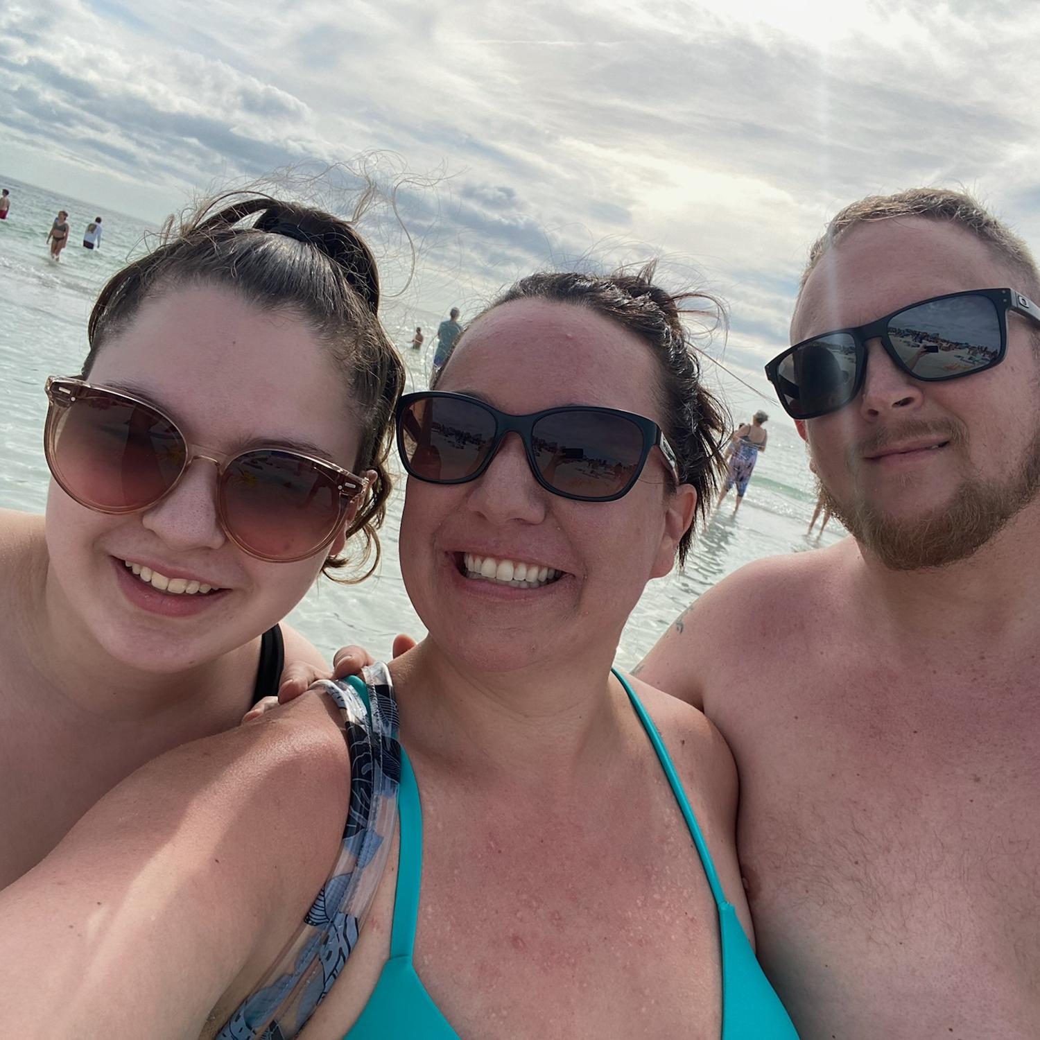 and then we made it to the Gulf to visit Christian's parents