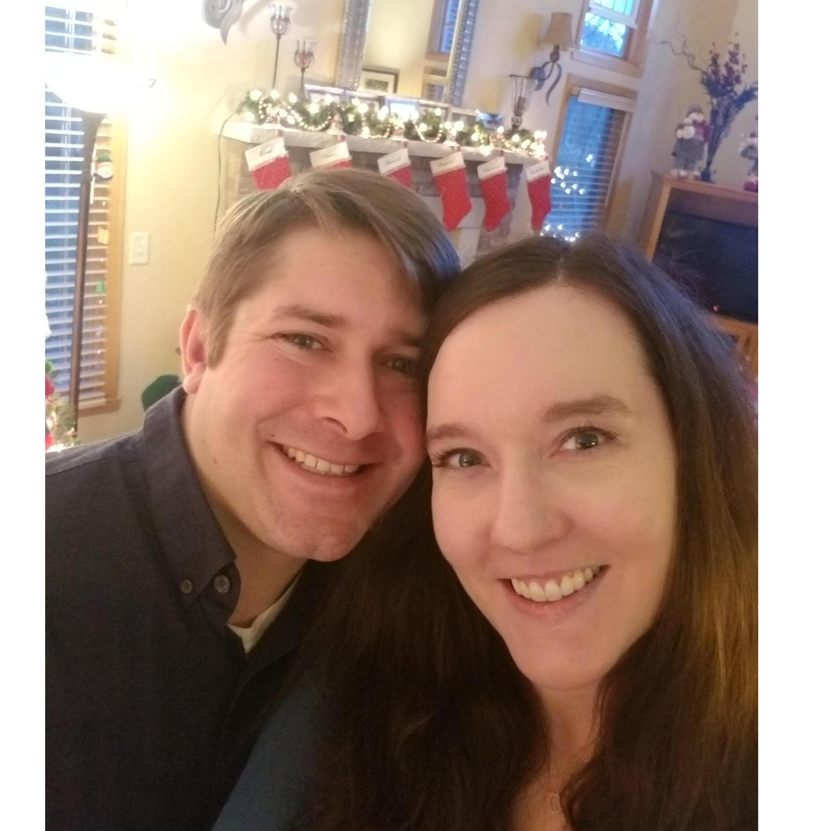 One of our first Christmas' together