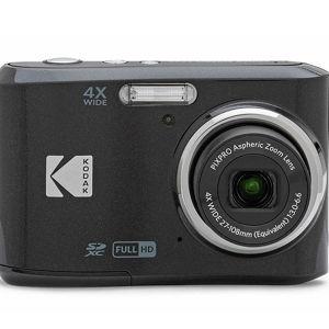 Kodak PIXPRO FZ45 Digital Camera, 16MP Point & Shoot with 4X Optical Zoom, 27mm Wide Angle, 2.7 Inch LCD, 1080p Video, Black