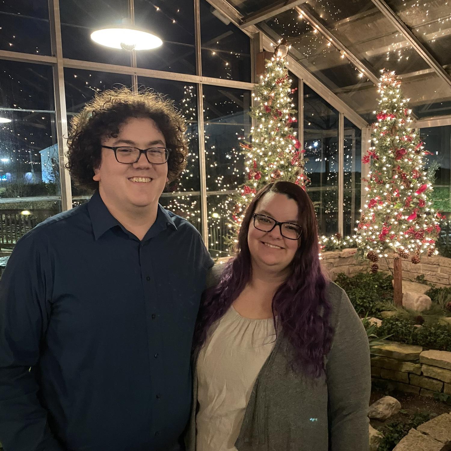 Our first time attending the Bride’s Christmas party for her job together!
December 16th, 2022